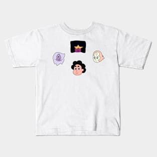 Steven Universe Crystal Gems Kids T-Shirt